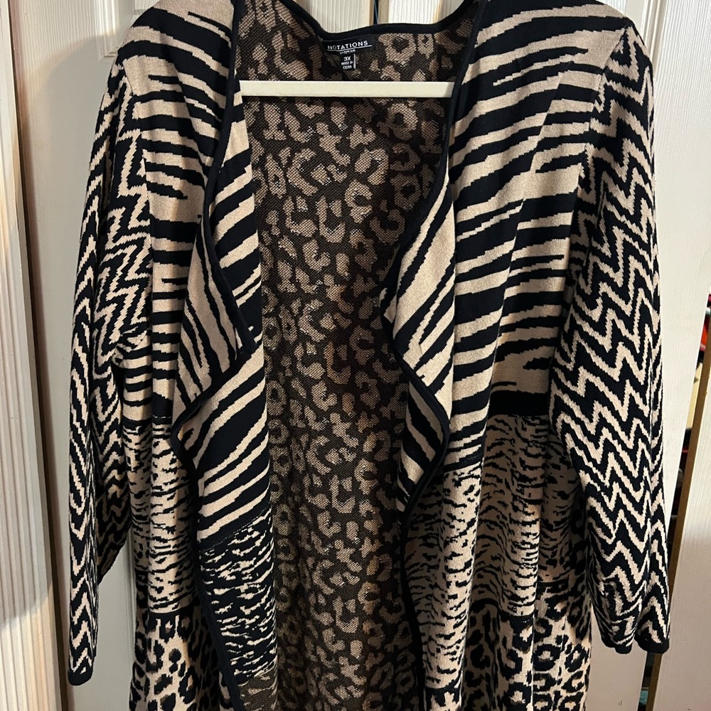Notation cardigan